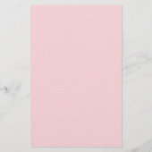 ピンクエレファントベビーシャワー子供部屋韻クイズゲーム チラシ (裏面)