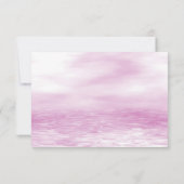 ピンクエレファントホットエアバルーンサンキューカード サンキューカード (裏面)