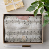 ピンクエンジェルクリスマスシート音楽デカップホリデー 薄葉紙 (ギフト)