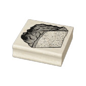 ピンクエンジェルフードスポンジケーキスライスベーキンググルメ ラバースタンプ (スタンプ)