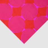 ピンクオはっきりしたレンジダイヤモンドパターンティッシュペーパー 薄葉紙 (詳細)