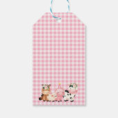 ピンクオインクバモーアファーム誕生日ありがとう ギフトタグ (裏面)