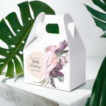 ピンクオウムBohoトロピカルバースデーパーティー50th