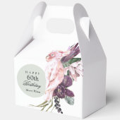 ピンクオウムBohoトロピカルバースデーパーティー60th フェイバーボックス (裏面)