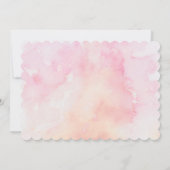 ピンクオダマキ（植物）フラワーウォーター色スプラッシュブライダル (裏面)