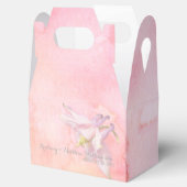 ピンクオダマキ(植物)フラワーウォーター色スプラッシュ フェイバーボックス (オープン)