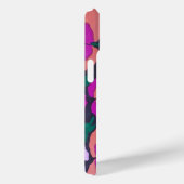 ピンクオレンジと黒iPhoneケース Case-Mate iPhoneケース (裏面 / 右)