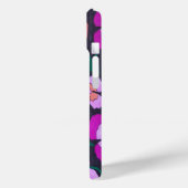 ピンクオレンジと黒iPhoneケース Case-Mate iPhoneケース (裏面 / 左)