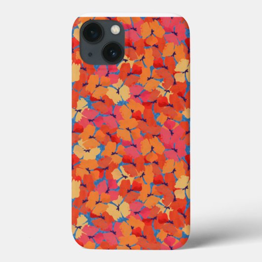 ピンクオレンジイエローポピーCase-Mate iPadケース Case-Mate iPhoneケース (裏面)