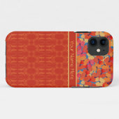 ピンクオレンジイエローポピーiPhone 5ケースメイト入りケース Case-Mate iPhoneケース (裏面(横))