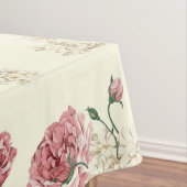 ピンクオンイエローヴィンテージフローラ テーブルクロス (インサイチュ)