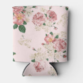 ピンクオンピンクヴィンテージフローラ 缶クーラー (正面)