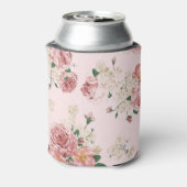 ピンクオンピンクヴィンテージフローラ 缶クーラー (缶裏面)