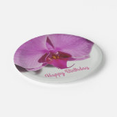 ピンクオーキズボタニカルフローラ ペーパープレート (アングル)