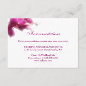 ピンクオーキッド宿泊施設エンクロージャカード エンクロージャーカード (正面)