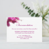 ピンクオーキッド宿泊施設エンクロージャカード エンクロージャーカード (スタンド正面)