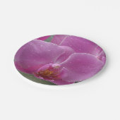 ピンクオーキッド紙プレート ペーパープレート (アングル)