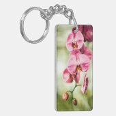 ピンクオーキッド キーホルダー (正面左)