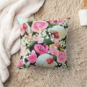 ピンクオーキッド クッション (ブランケット)