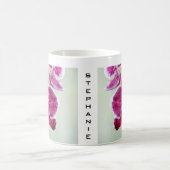 ピンクオーキッド コーヒーマグカップ (中央)