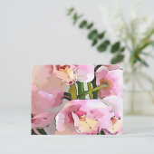 ピンクオーキッド ポストカード (スタンド正面)