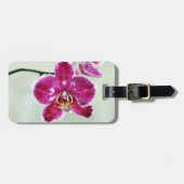 ピンクオーキッド ラゲッジタグ (正面横)
