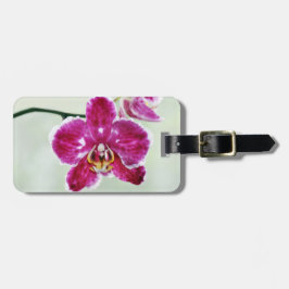 ピンクオーキッド ラゲッジタグ