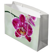 ピンクオーキッド ラージペーパーバッグ (裏面アングル)