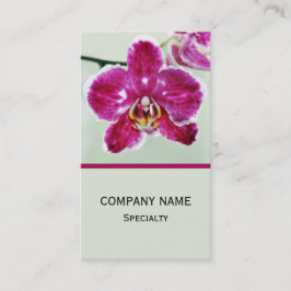 ピンクオーキッド 名刺