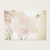 ピンクオーキッド・結婚式の引き出物ラベル (裏面)