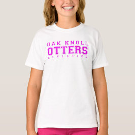 ピンクオークノールアスレチックス Tシャツ