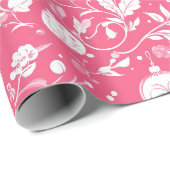 ピンクオーナメントデザイン ラッピングペーパー (ロールコーナー)