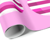 ピンクオーナメントラッピング紙 ラッピングペーパー (ロールコーナー)