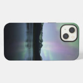 ピンクオーロラ iPhoneケース (裏面横)