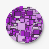 ピンクカオス ペーパープレート (正面)