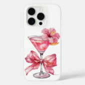 ピンクカクテルチャーム Case-Mate iPhoneケース (裏面)
