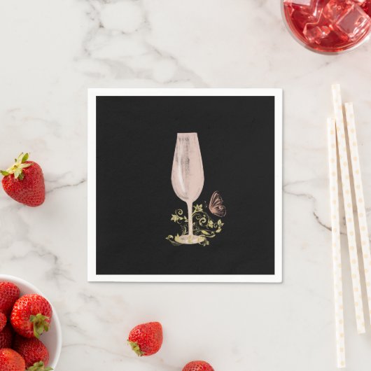 ピンクカクテルバチェロレッテ スタンダードカクテルナプキン (インサイチュ)