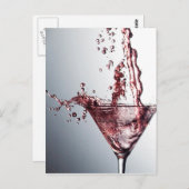 ピンクカクテル3 ポストカード (正面/裏面)