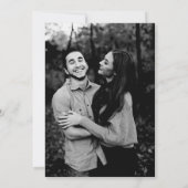 ピンクカシンプルシスエレガントフォーマル結婚ズ 招待状 (裏面)