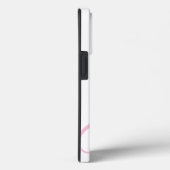 ピンクカスタムのモノグラム透エレガントかし Case-Mate iPhoneケース (裏面 / 右)
