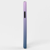 ピンクカスタムの濃グラデーション紫色の青の写真 Case-Mate iPhoneケース (裏面/右)
