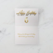 ピンクカスタムツツのキリン誕生日おめでとう カード (内部)