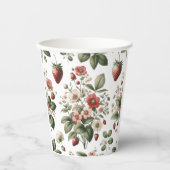 ピンクカスタムベリー スウィートストロベリー 紙コップ (正面)