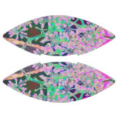 ピンクカッコいいとライムグリーンの抽象芸術レトロ自然 アメリカンフットボール (パネル)