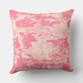 ピンクカッコいいの迷彩模様 クッション (裏面)