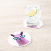 ピンクカッコいいラマ！ コースター (側面)