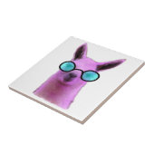 ピンクカッコいいラマ! タイル (側面)