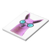 ピンクカッコいいラマ！ ノートパッド (回転)