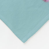 ピンクカッコいいラマ！ フリースブランケット (角)