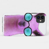ピンクカッコいいラマ！ Case-Mate iPhoneケース (裏面(横))